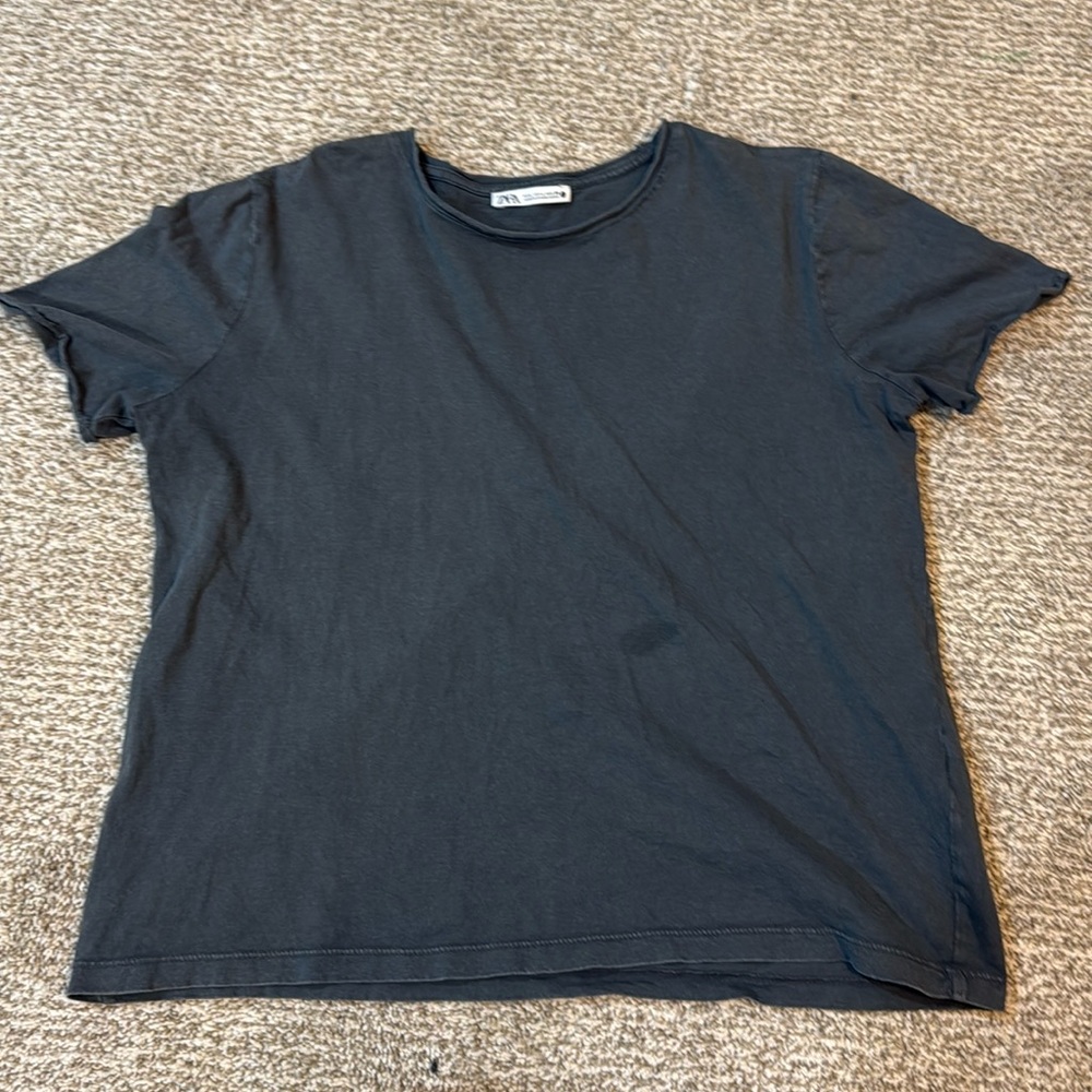 Dark grey Zara shirt